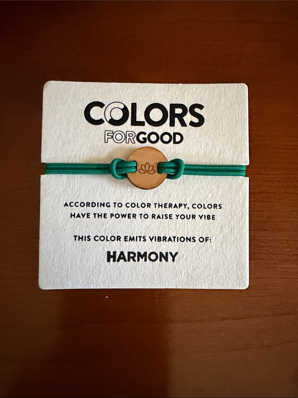 Harmony cord bracelet. NWT